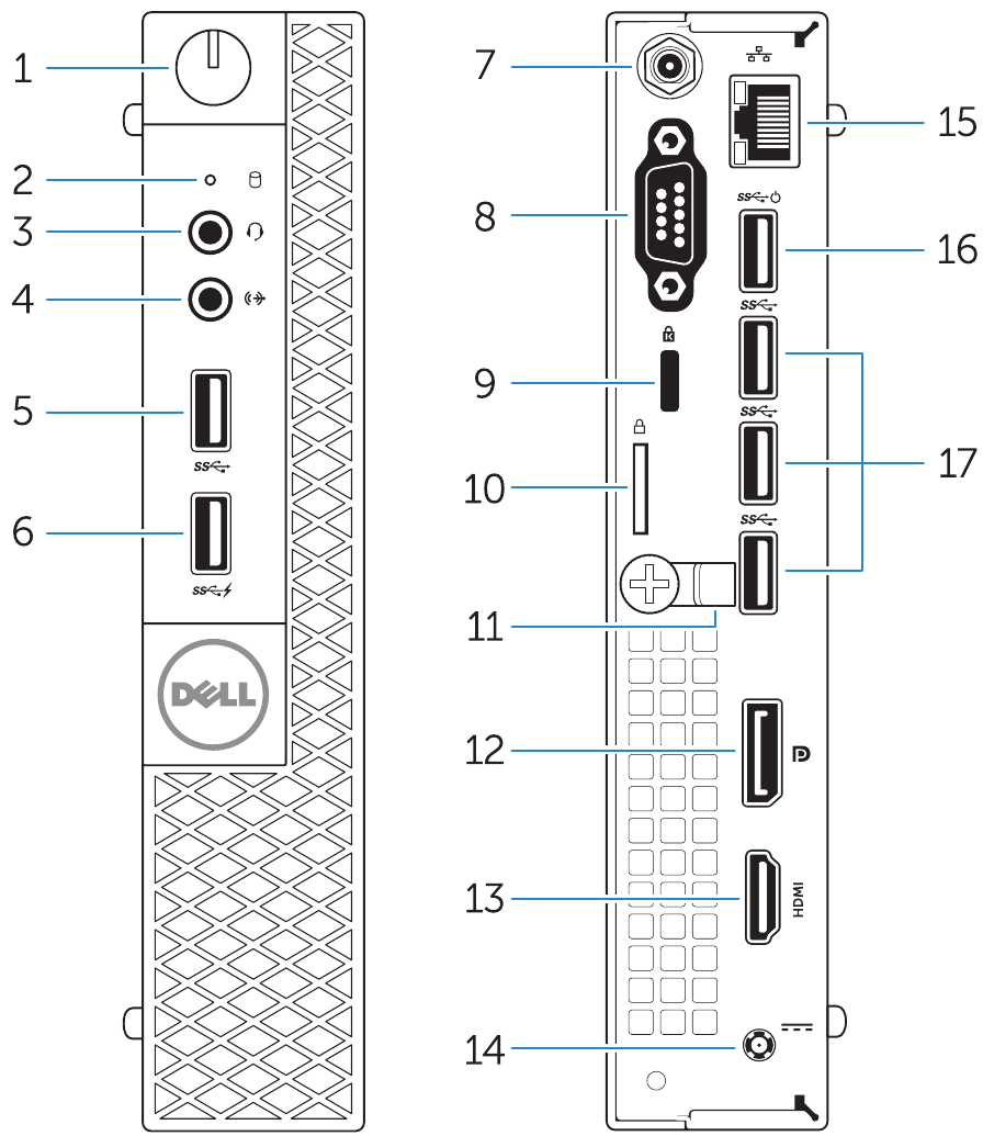 Dell - OptiPlex 7040M - Caracteristici Caracteristici