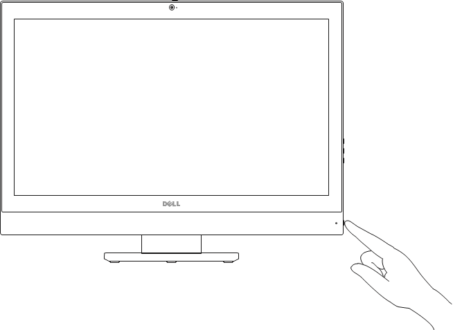 Dell - OptiPlex 7450 - Quvvat tugmasini bosing Quvvat tugmasini bosing