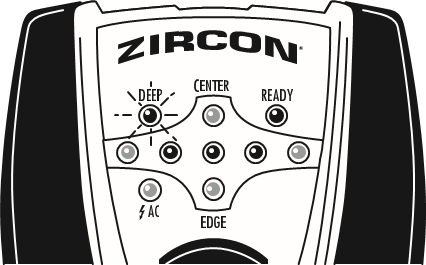 Zircon - StudSensor 70 - ЖОҒАРЫ СЕЗІМТАЛДЫҚ РЕЖИМІ ЖОҒАРЫ СЕЗІМТАЛДЫҚ РЕЖИМІ