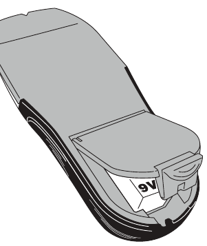 Zircon - StudSensor HD70 - NAMESTITEV BATERIJE NAMESTITEV BATERIJE