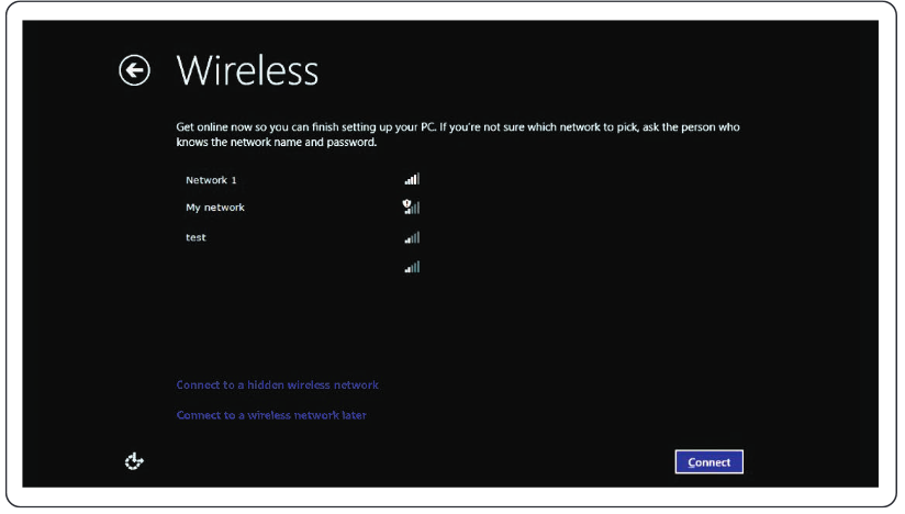 Dell - Inspiron 17 5000 Series - Połącz się z siecią Połącz się z siecią