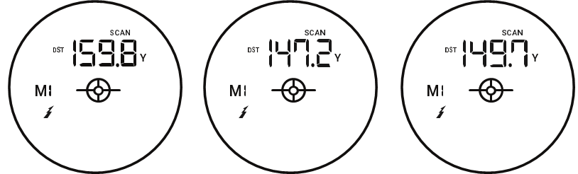 Shot Scope - PRO L1 - Tarama Modu Tarama Modu