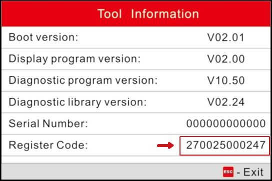 Launch - Creader VII+ - How to Update - Step 6 Kaip atnaujinti - 6 žingsnis