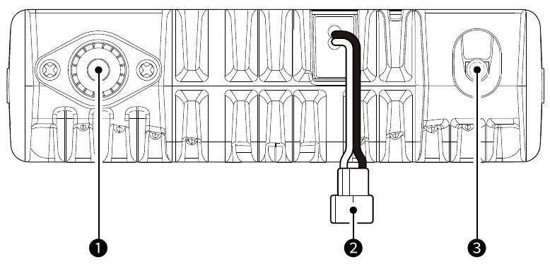 Icom - IC-V3500 - Tagapaneel Tagapaneel