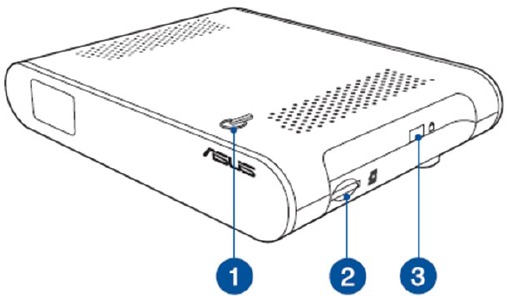 Asus - CAX21 - Передняя часть приставки Передняя часть приставки