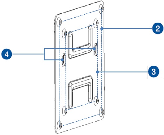 Asus - CAX21 - Настенный кронштейн (опционально) Настенный кронштейн (опционально)