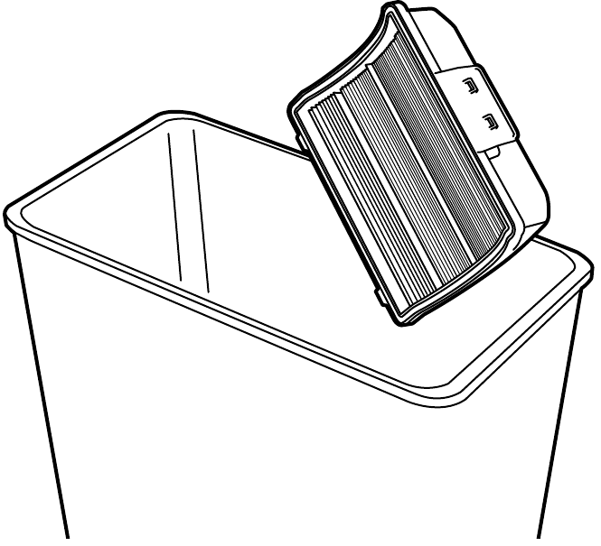 Hoover - ELITE SWIVEL XL PET UH75250 - LIMPEZA DO FILTRO DE EXAUSTÃO - Passo 2 LIMPEZA DO FILTRO DE EXAUSTÃO - Passo 2