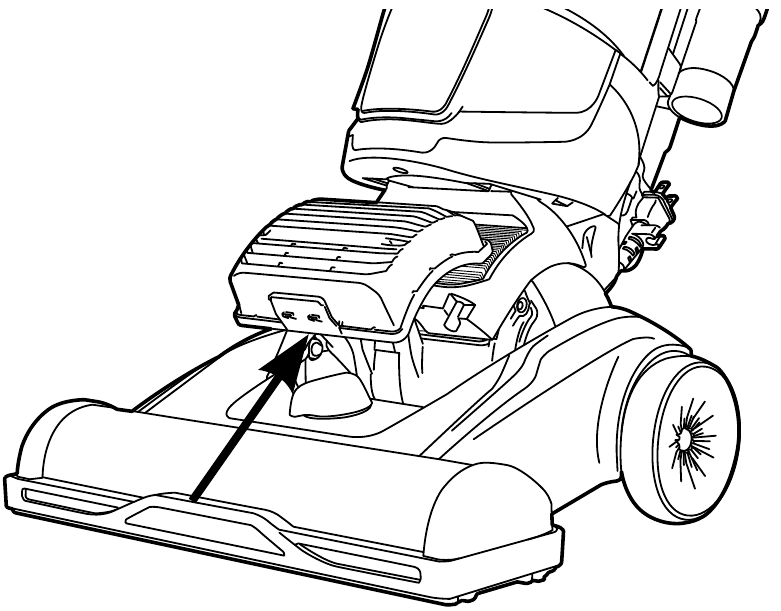 Hoover - ELITE SWIVEL XL PET UH75250 - LIMPEZA DO FILTRO DE EXAUSTÃO - Passo 1 LIMPEZA DO FILTRO DE EXAUSTÃO - Passo 1