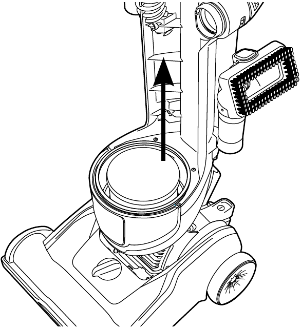 Hoover - ELITE SWIVEL XL PET UH75250 - LIMPEZA DA PEÇA DO FILTRO LAVÁVEL - Passo 1 LIMPEZA DA PEÇA DO FILTRO LAVÁVEL - Passo 1