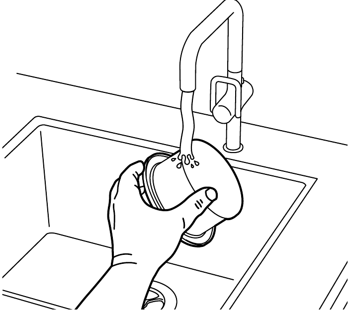 Hoover - ELITE SWIVEL XL PET UH75250 - LIMPEZA DA PEÇA DO FILTRO LAVÁVEL - Passo 2 LIMPEZA DA PEÇA DO FILTRO LAVÁVEL - Passo 2