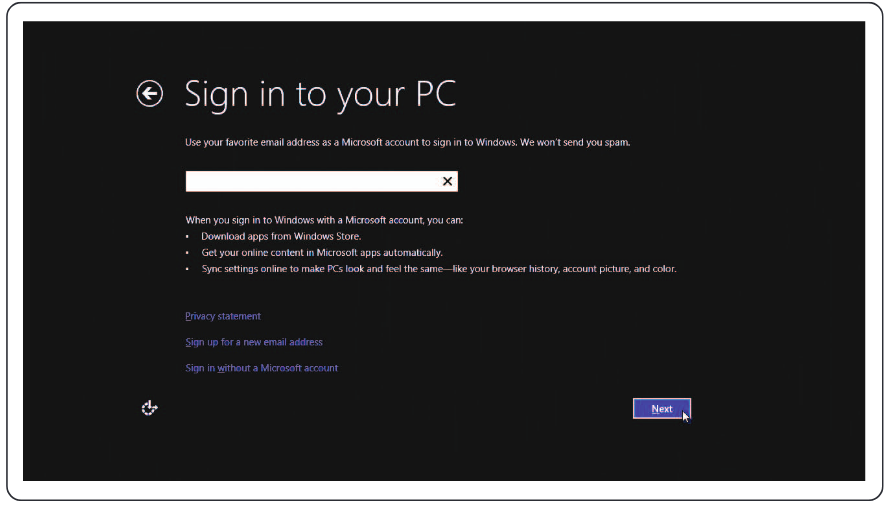 Dell - Inspiron 11 3000 Series - Conectați-vă la contul dvs. Microsoft sau creați un cont local Conectați-vă la contul dvs. Microsoft sau creați un cont local
