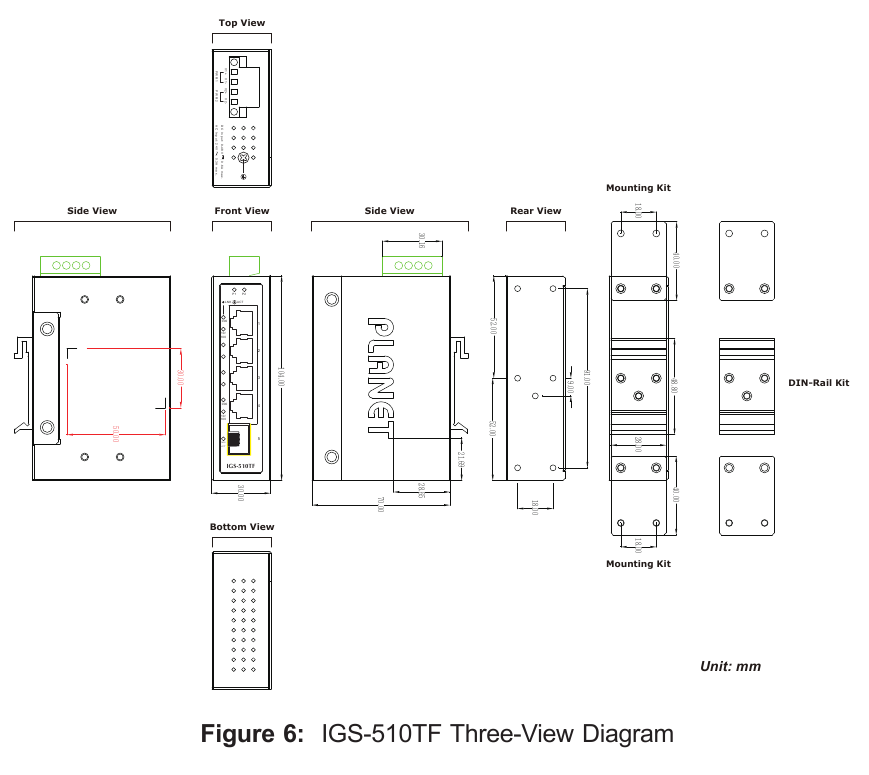 Planet - IGS-500T - Three-View Diagram - Part 2 Three-View Diagram - Part 2