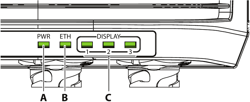 B&G - NEMESIS - Wskaźniki LED Wskaźniki LED