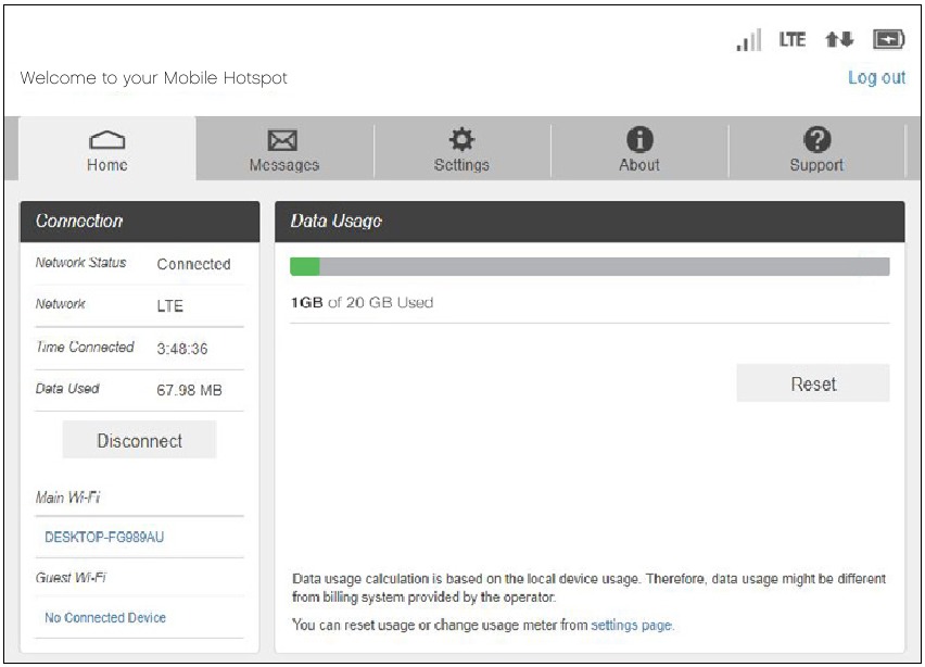 Franklin - T10 - Kuingia kwenye Meneja wa Hotspot Kuingia kwenye Meneja wa Hotspot