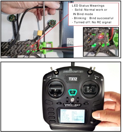 Eachine - Novice IV - Binding procedure Binding procedure