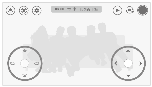 DJI - Tello - Vista de la cámara Vista de la cámara