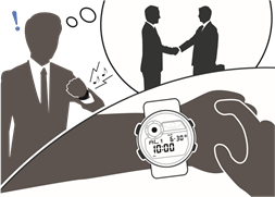 CASIO - G-SHOCK FROGMAN GW-8230 - Alarm en uursignaal Alarm en uursignaal