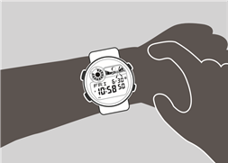 CASIO - G-SHOCK FROGMAN GW-8230 - Tijdaanpassing Tijdaanpassing