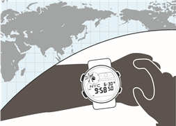 CASIO - G-SHOCK FROGMAN GW-8230 - Wereldtijd Wereldtijd