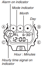 CASIO - G-SHOCK DW6900 - Tipi di Allarme Tipi di Allarme