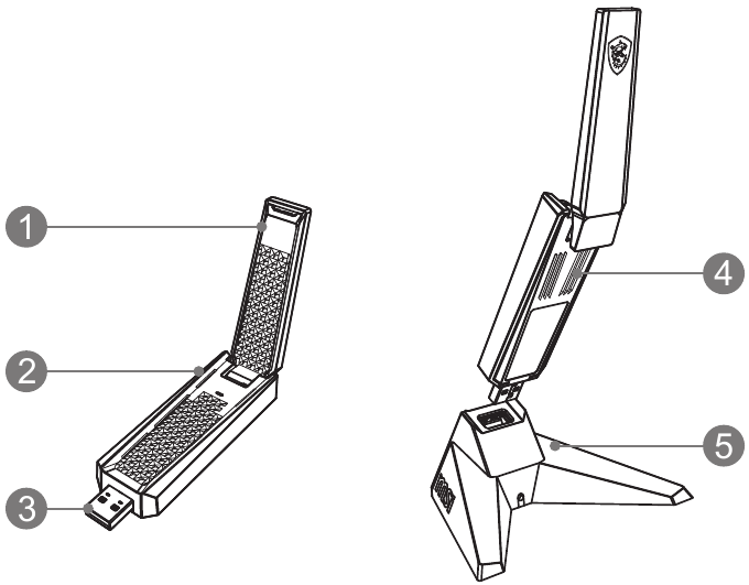 MSI - AX1800 - Ikhtisar Produk Ikhtisar Produk