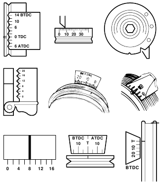 INNOVA - 3568 - MOOTTORIN VALMISTELU ENNEN AJASTUSTA - Ajoitusmerkit MOOTTORIN VALMISTELU ENNEN AJASTUSTA - Ajoitusmerkit