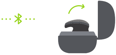 TOZO - GOLDEN X1 - Bluetooth susiejimas Bluetooth susiejimas