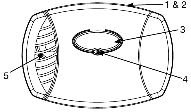 First Alert - CO400A - DIJELOVI VAŠEG CO ALARMA DIJELOVI VAŠEG CO ALARMA
