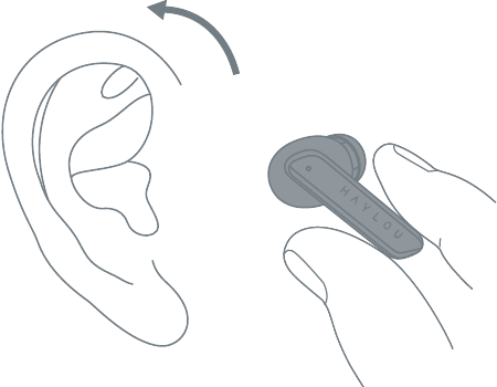 HAYLOU - X1 Pro - Como Usar - Passo 1 Como Usar - Passo 1