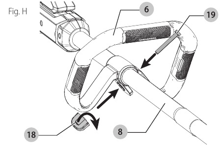 CRAFTSMAN - CMCST930P1 - Colocación del mango auxiliar Colocación del mango auxiliar