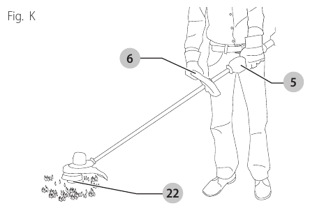 CRAFTSMAN - CMCST930P1 - Posición correcta de la mano Posición correcta de la mano