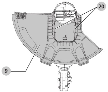 CRAFTSMAN - CMCST910M1 - Installing the Guard - Step 2 Installing the Guard - Step 2