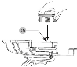 CRAFTSMAN - CMCST910M1 - Reemplazo del conjunto del carrete Reemplazo del conjunto del carrete