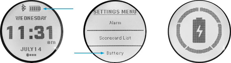 Bushnell GOLF - iON Edge - PİLİN ŞARJ EDİLMESİ PİLİN ŞARJ EDİLMESİ