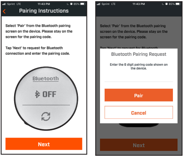 Bushnell GOLF - iON Edge - Ion Edge'inizi telefonunuza ve uygulamaya bağlamak için - Adım 2 Ion Edge'inizi telefonunuza ve uygulamaya bağlamak için - Adım 2
