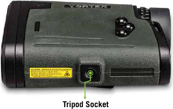 Vortex - Viper HD 3000 - Përdorimi i Tripiedit për Matjen e Rrezes Përdorimi i Tripiedit për Matjen e Rrezes