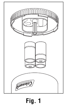 Coleman - 5312 Series - PİLLERİ TAKMAK VEYA DEĞİŞTİRMEK İÇİN PİLLERİ TAKMAK VEYA DEĞİŞTİRMEK İÇİN