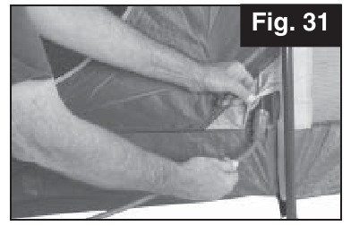 Coleman - ELITE WEATHERMASTER TENT - Sähköjohdon pääsy Sähköjohdon pääsy