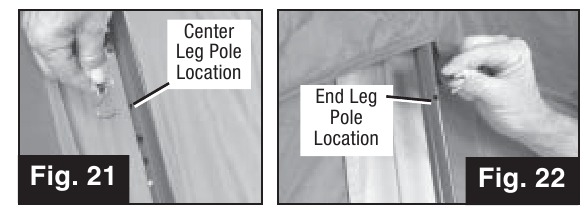 Coleman - ELITE WEATHERMASTER TENT - Sadesuojan kiinnittäminen, vaihe 4 Sadesuojan kiinnittäminen, vaihe 4