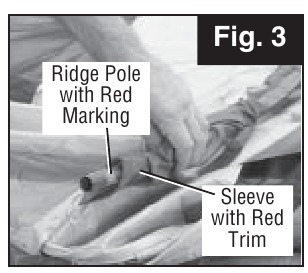 Coleman - ELITE WEATHERMASTER TENT - Teltan pystyttäminen, vaihe 2 Teltan pystyttäminen, vaihe 2