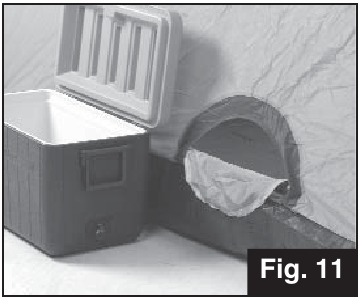 Coleman - MAX CABIN TENT 13'X'9' - Cooler Access Cooler Access