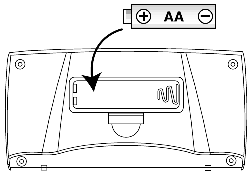 Oregon Scientific - RM103A - BATTERIE-INSTALLATION BATTERIE-INSTALLATION