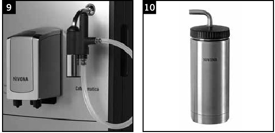 Nivona - CafeRomatica NICR 520 - Espumando leite e fazendo cappuccino Espumando leite e fazendo cappuccino