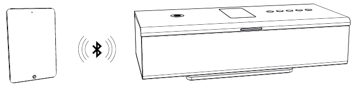 Loewe - SoundPort - Дыбыс көзін Bluetooth арқылы байланыстыру Дыбыс көзін Bluetooth арқылы байланыстыру