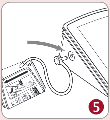 Rossmax - AU941f - Applying the Cuff - Step 4 Applying the Cuff - Step 4