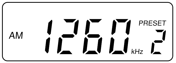 Sony - DREAM MACHINE ICF-C113 - Stoties išankstinis nustatymas Stoties išankstinis nustatymas