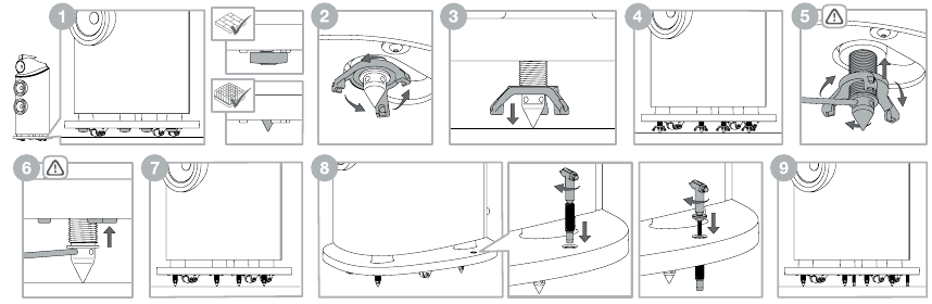 Bowers & Wilkins - 801 D4 - Позициониране - Стъпка 1 Позициониране - Стъпка 1