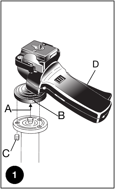 Manfrotto - 322RC2 - Configuración Configuración
