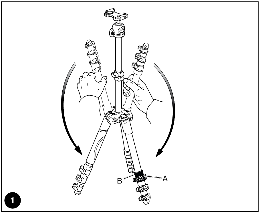Manfrotto - MKBFR1A4B-BH - SET UP PËRGATITJA