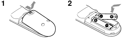 Sony - RM-V201 - Kufunga Betri Kufunga Betri
